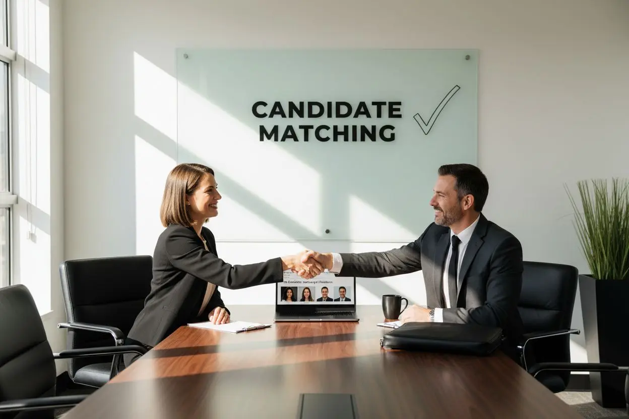 candidate recruitment handshake