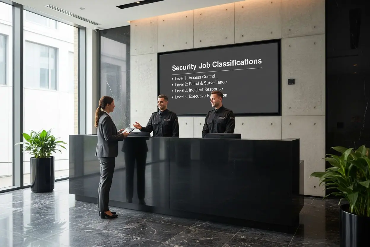 security officer UK workplace
