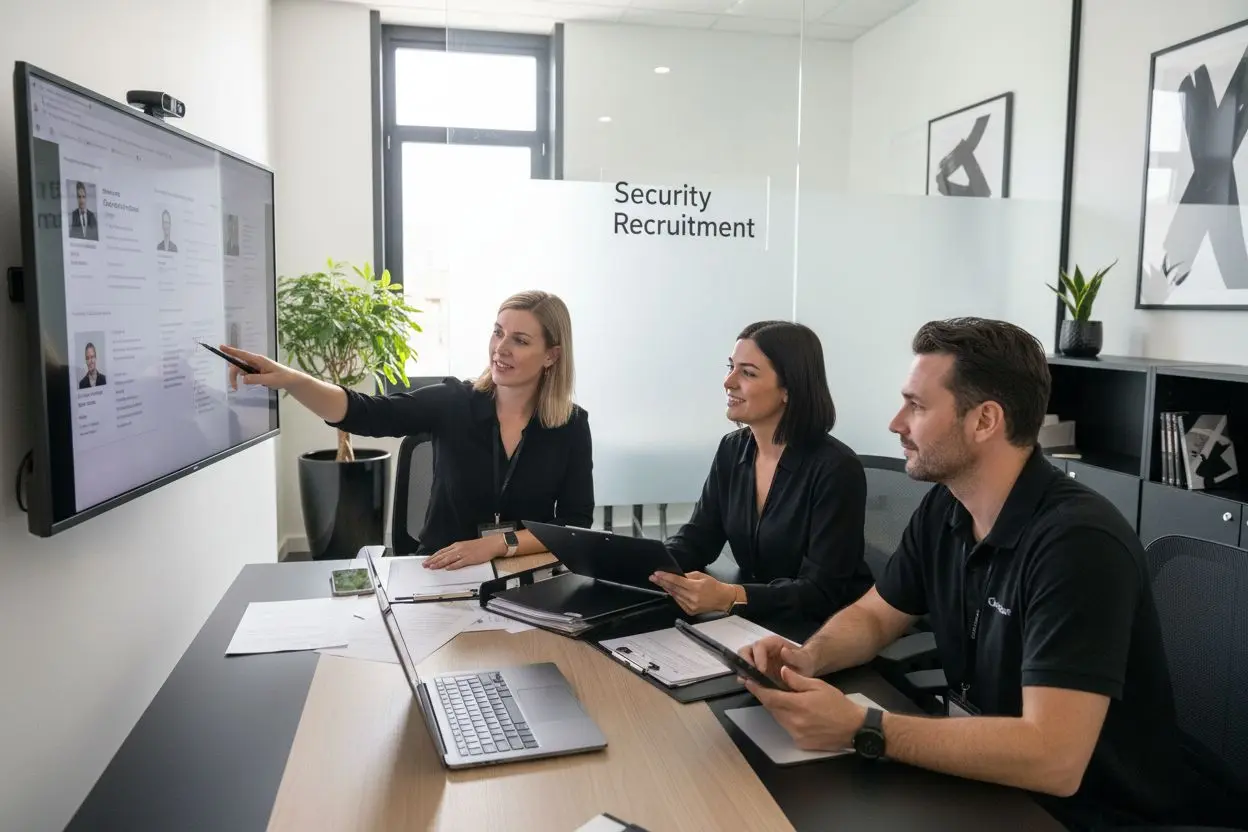 security recruitment hiring