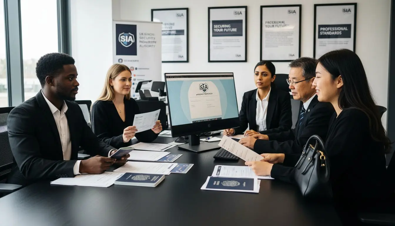 SIA licence application