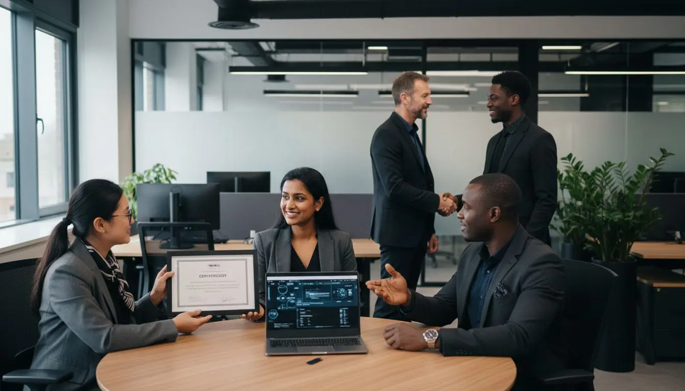 security career advancement