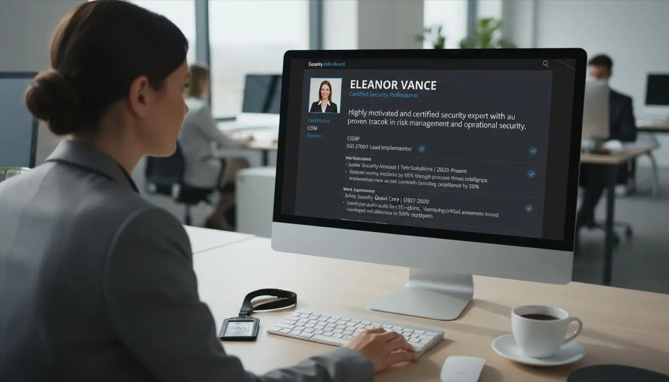 security job profile