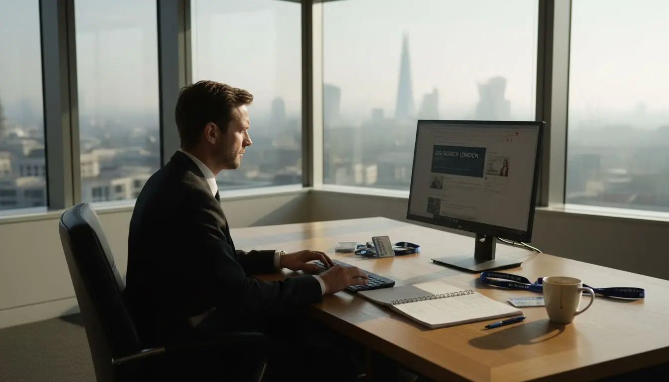 Professional searching security jobs in London office