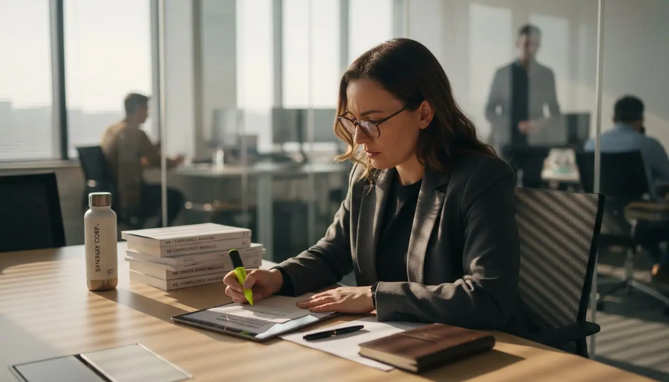 HR manager cross-checking security job description