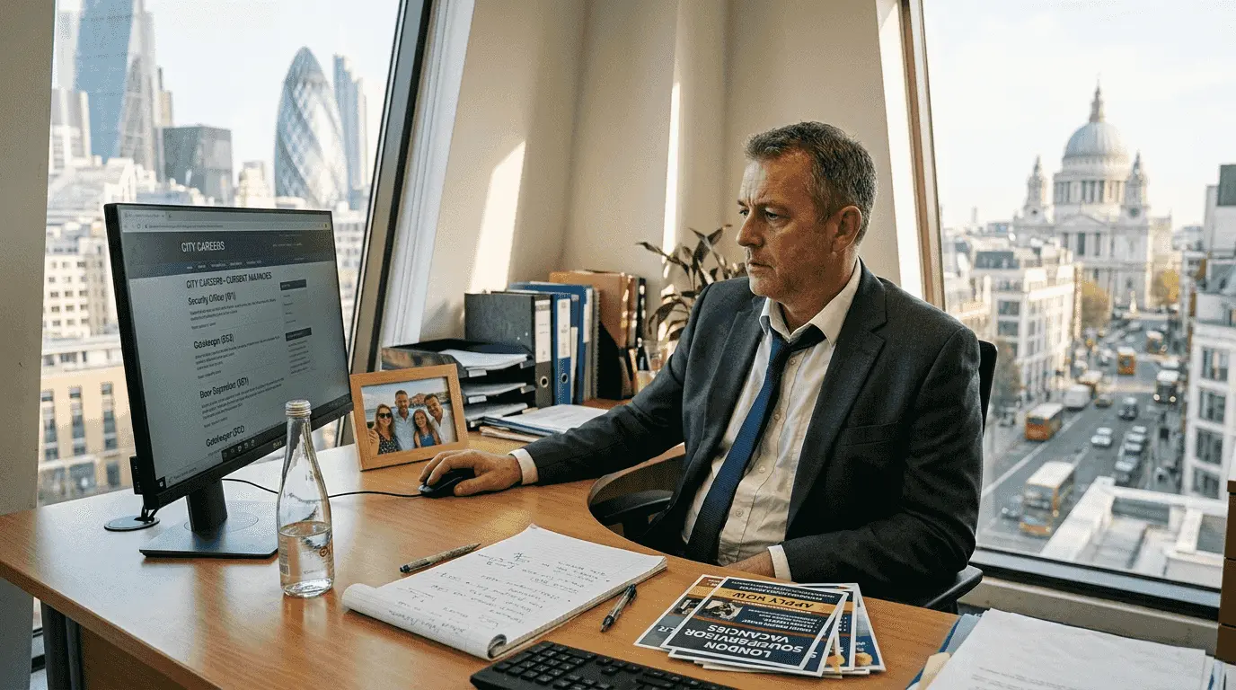 Recruitment manager reviews UK security job boards