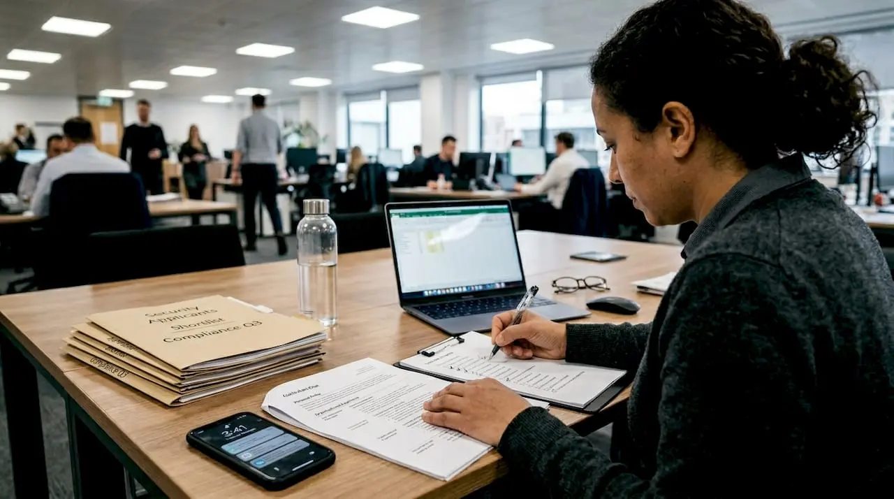 Hiring manager checks CV red flags checklist