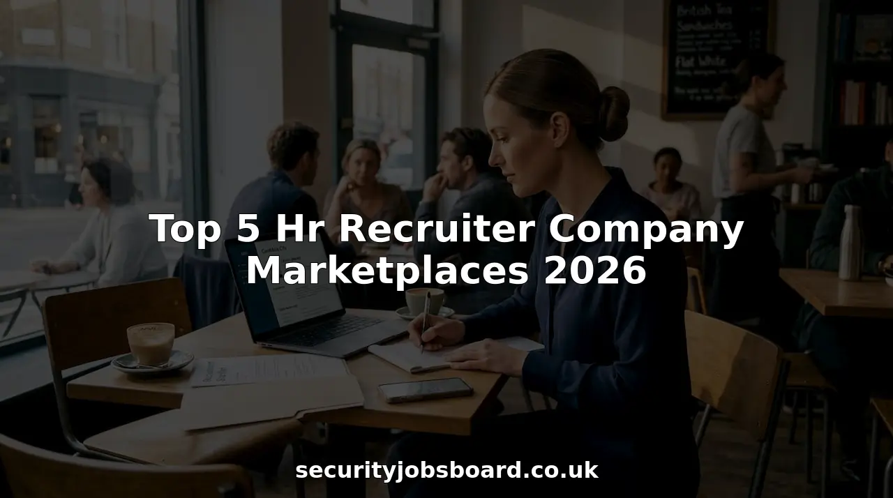 HR recruiter reviewing candidates in open office