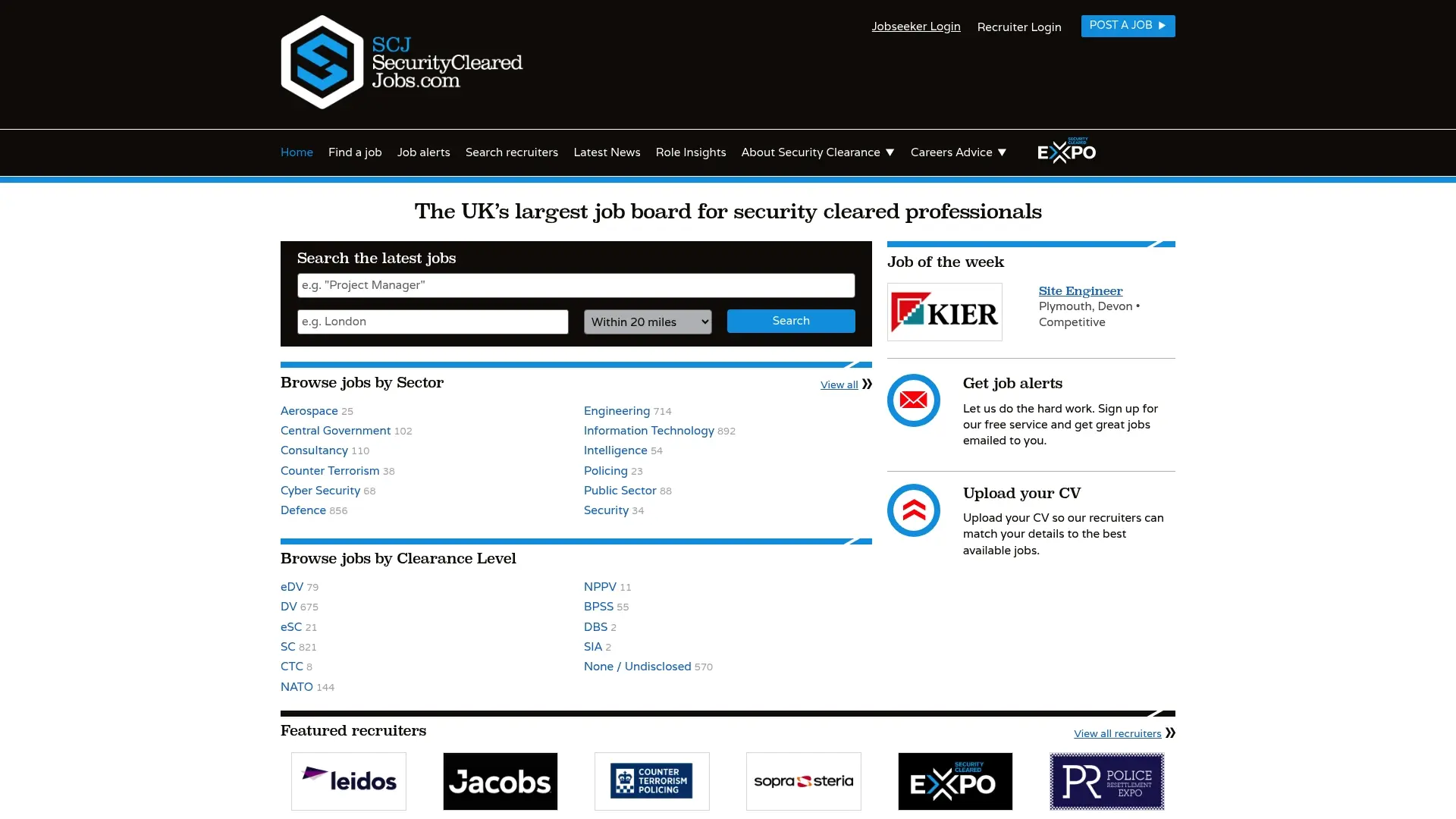 https://securityclearedjobs.com