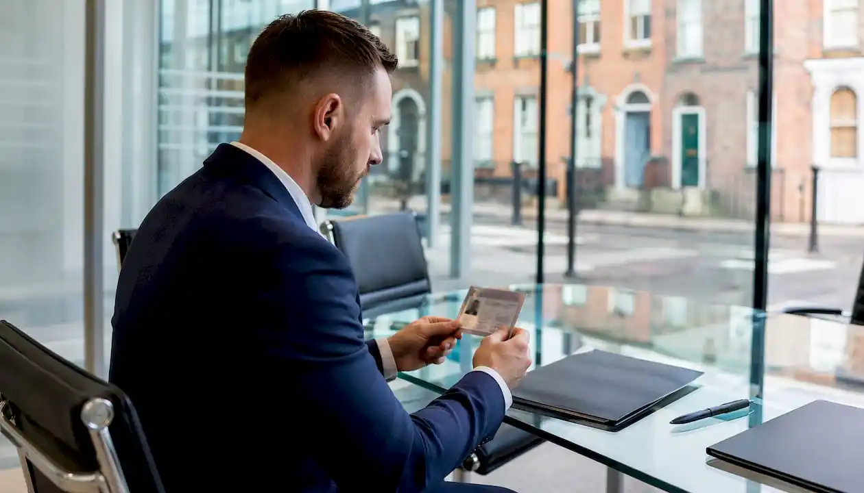 UK security manager verifying SIA licence
