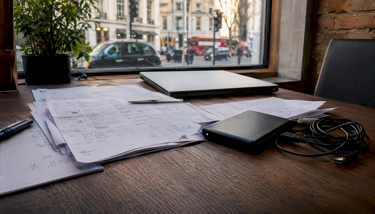 Forensic tools on UK incident response specialist's desk