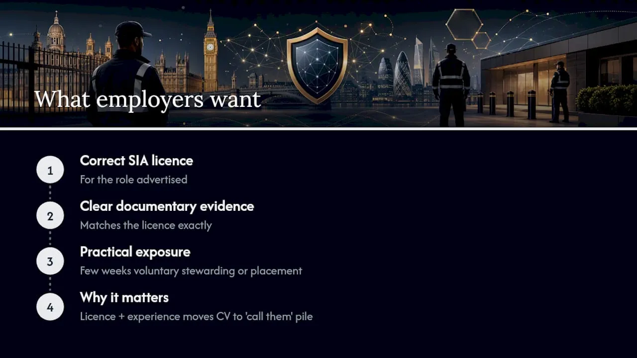 What employers actually look for when hiring — overview diagram