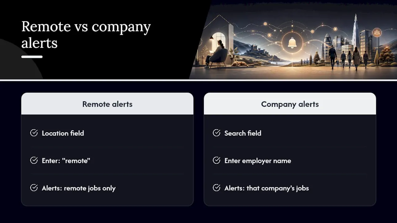 Can I create alerts for remote or company-specific security roles? — overview diagram