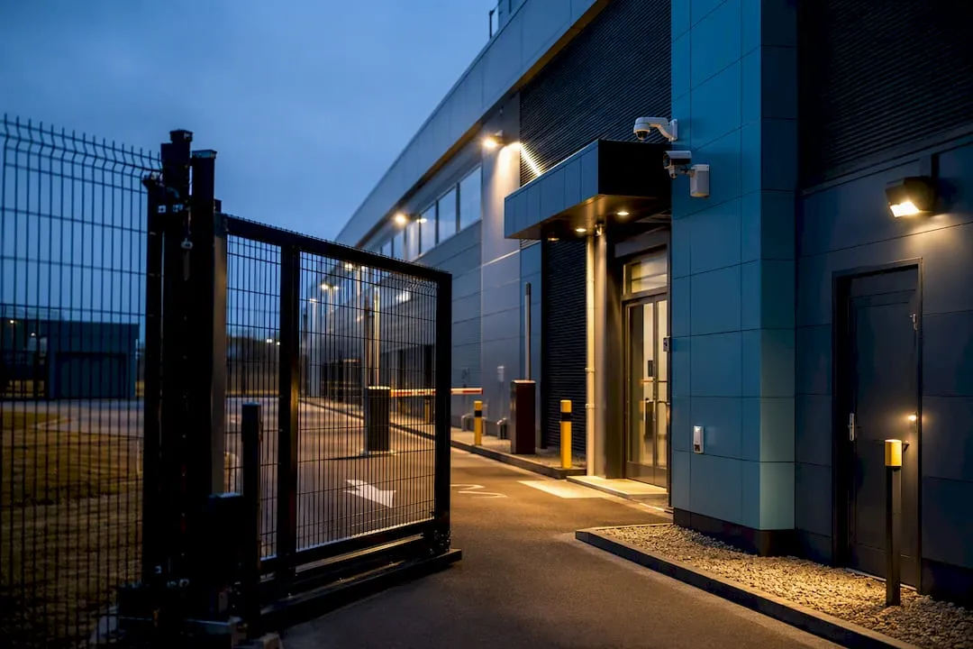 Layered security controls at UK logistics depot