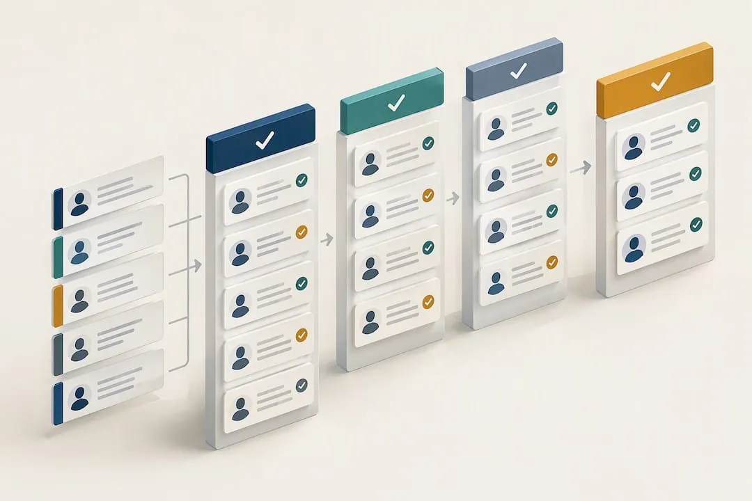 Illustrated applicant scorecard process