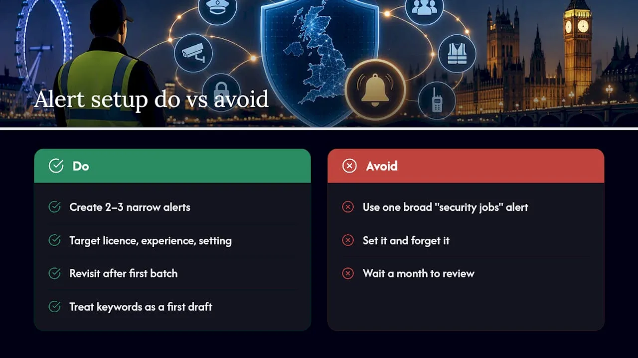 What actually matters when you set up an alert — overview diagram