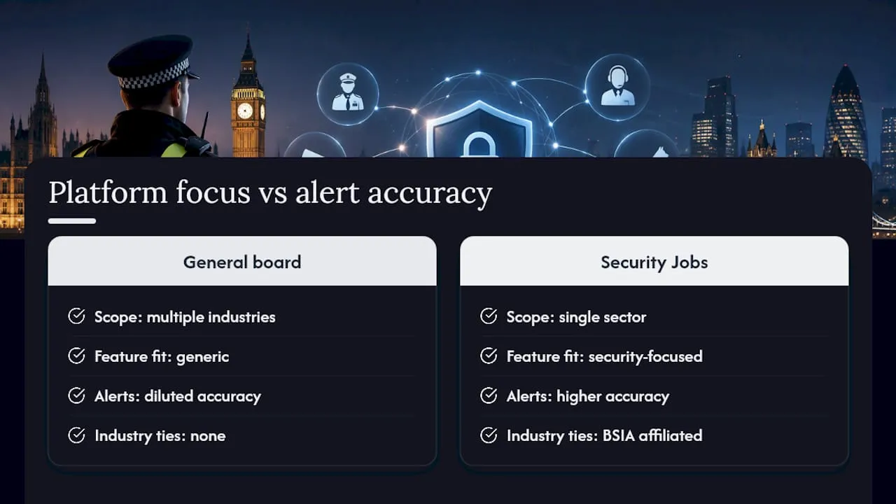 Why the platform's focus matters for alert accuracy — overview diagram